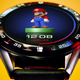 a closeup photograph of the tag heuer x super mario collection watch